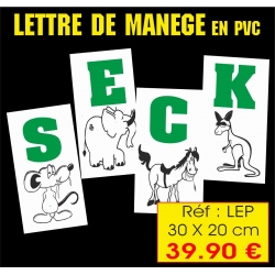 Réf. ALEP - Lettre de manège enfants